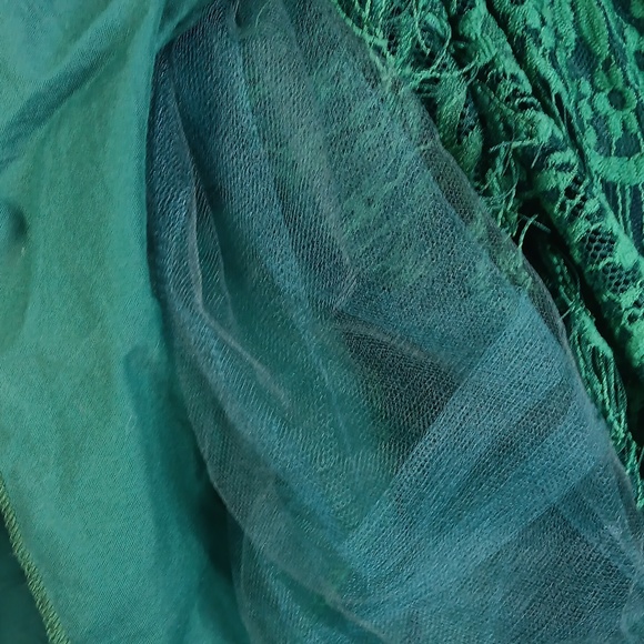 Trish Scully Child 4 Forest Green Lace Holiday Party Pageant Dress - Picture 6 of 11